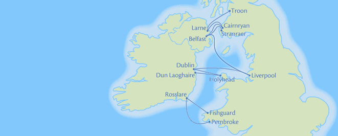 Ireland Ferry Routes